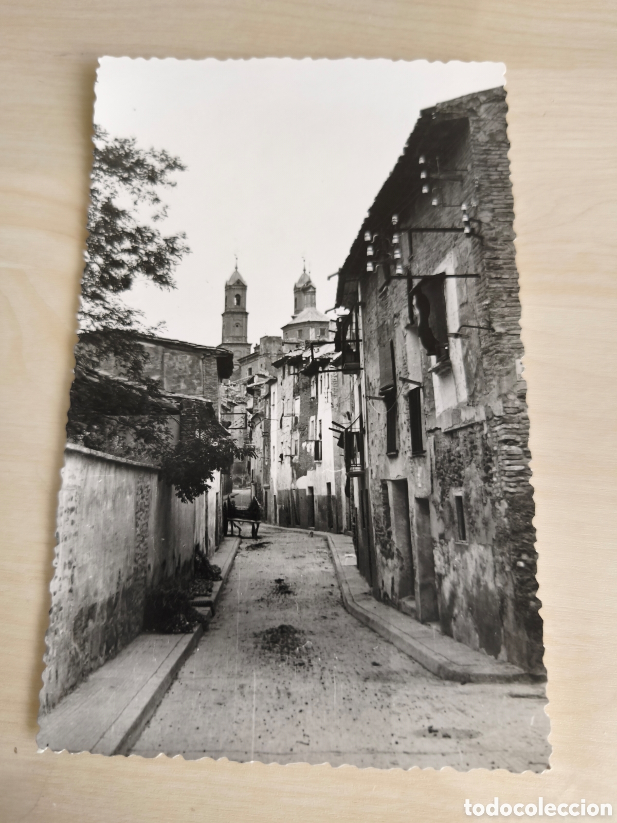 Postales: Postal de Corella. Calle de San Francisco. Foto Alfredo