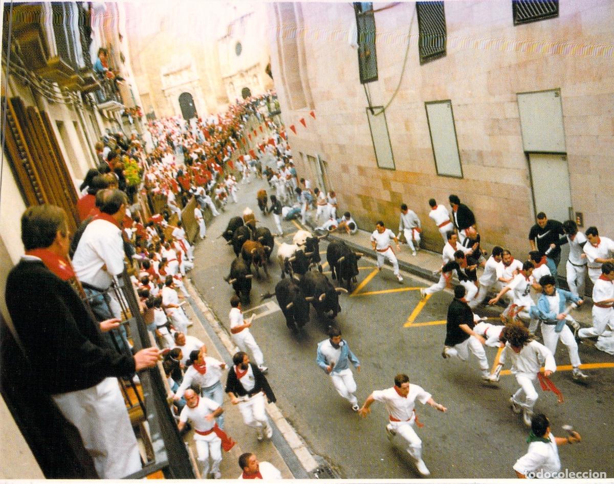 Postales: Postal de Pamplona - El Encierro de San Ferm&iacute;n