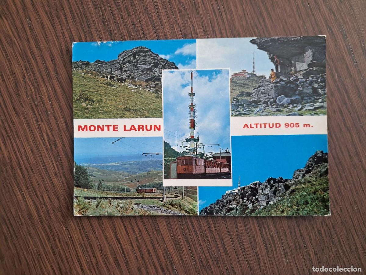 Postales: postal de Espa&ntilde;a, diferentes vistas Monte Lar&uacute;n, Navarra n&ordm; 14, escrita, a&ntilde;o 1982.
