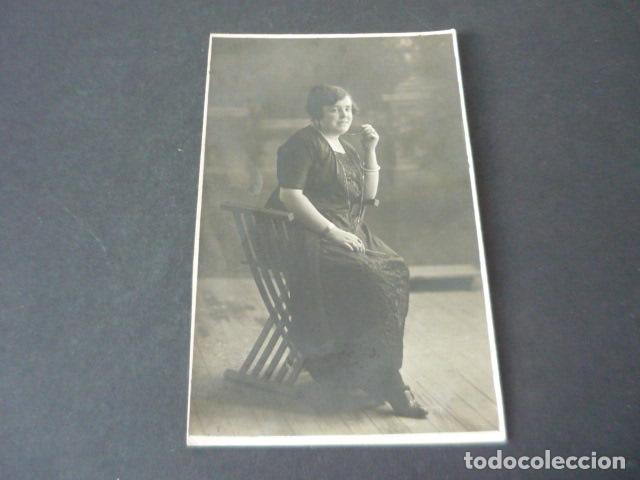 Postales: PAMPLONA NAVARRA BENITO RUPEREZ FOTOGRAFO RETRATO DE MUJER POSTAL FOTOGRAFICA