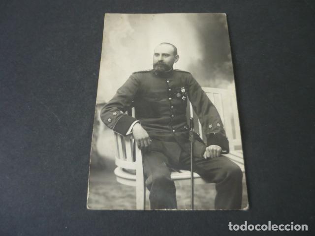 Postales: PAMPLONA NAVARRA ROLDAN E HIJO FOTOGRAFO RETRATO DE JUAN DE LARA CAPITAN EJERCITO POSTAL FOTOGRAFICA