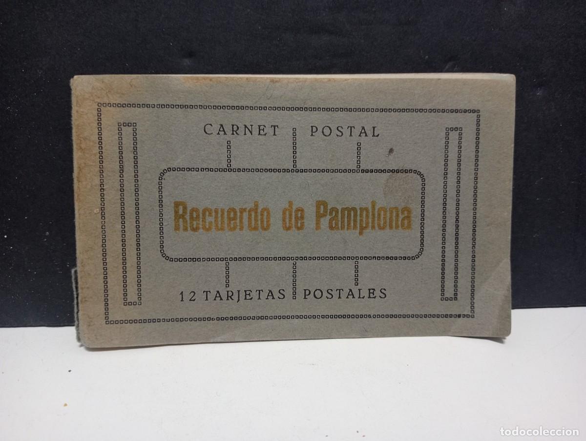 Postales: CARNET POSTAL &ndash; RECUERDO DE PAMPLONA. 12 TARJETAS POSTALES