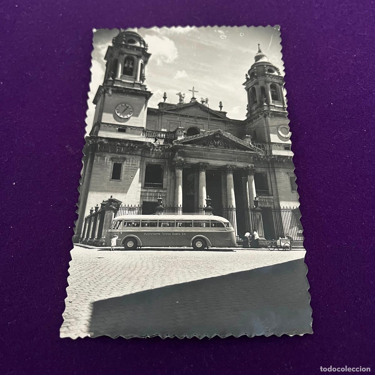 Postkarten: POSTAL DE PAMPLONA (NAVARRA). FACHADA DE LA CATEDRAL.