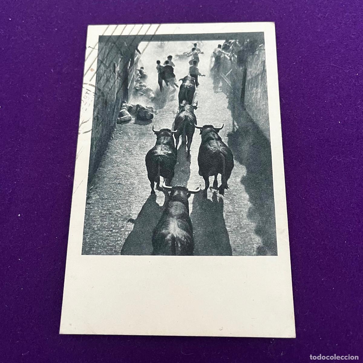 Postales: POSTAL DE PAMPLONA (NAVARRA). TOROS. - Foto 1