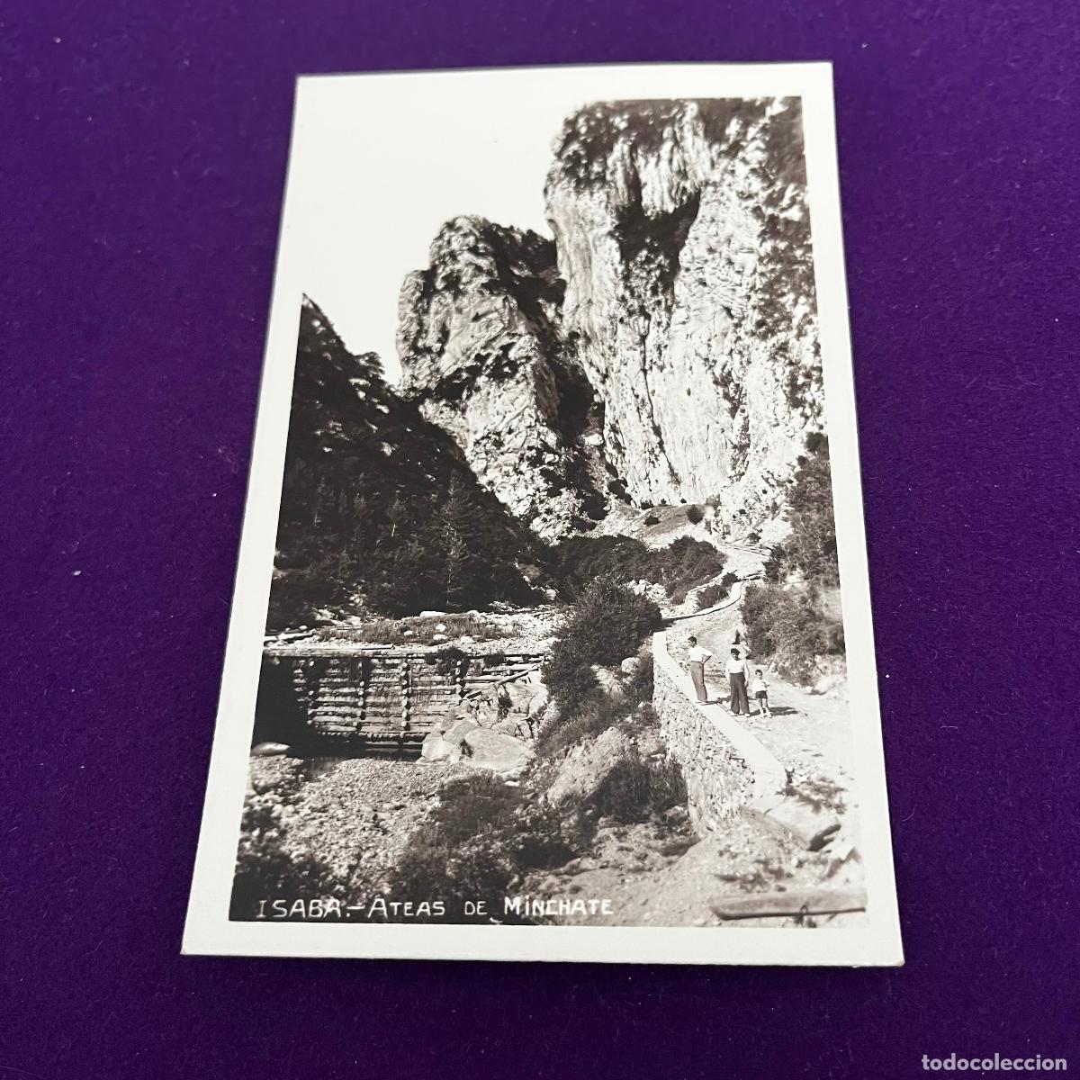 Postales: POSTAL DE ISABA (NAVARRA). ATEAS DE MINCHATE. - Foto 1
