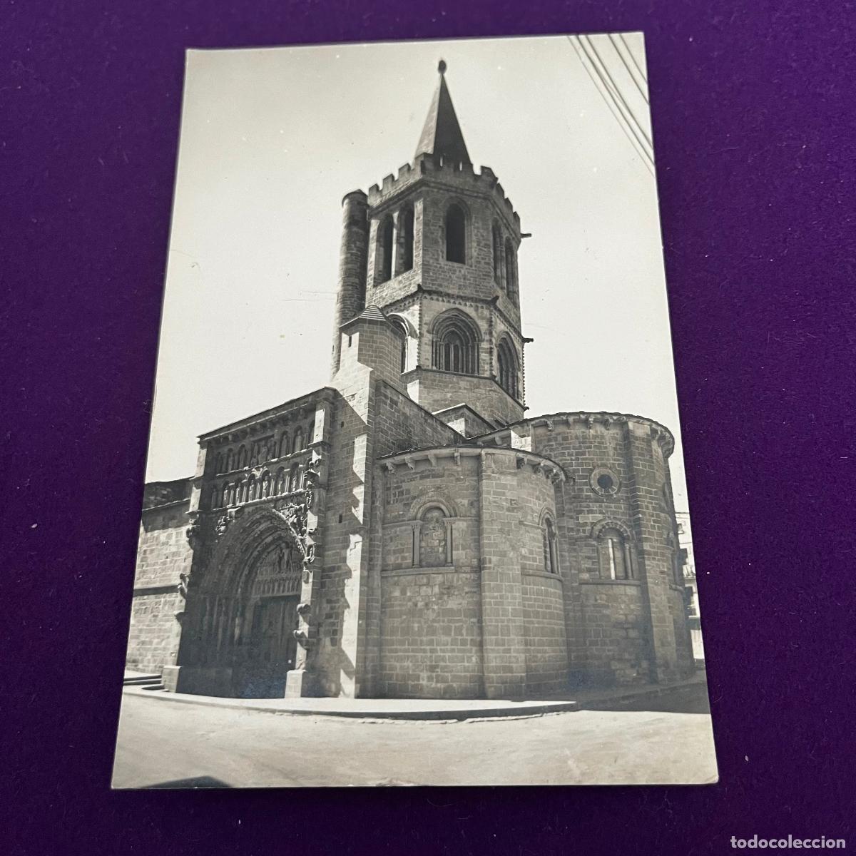 Postais: POSTAL DE SANGUESA (NAVARRA). IGLESIA DE SANTA MARIA LA REAL.