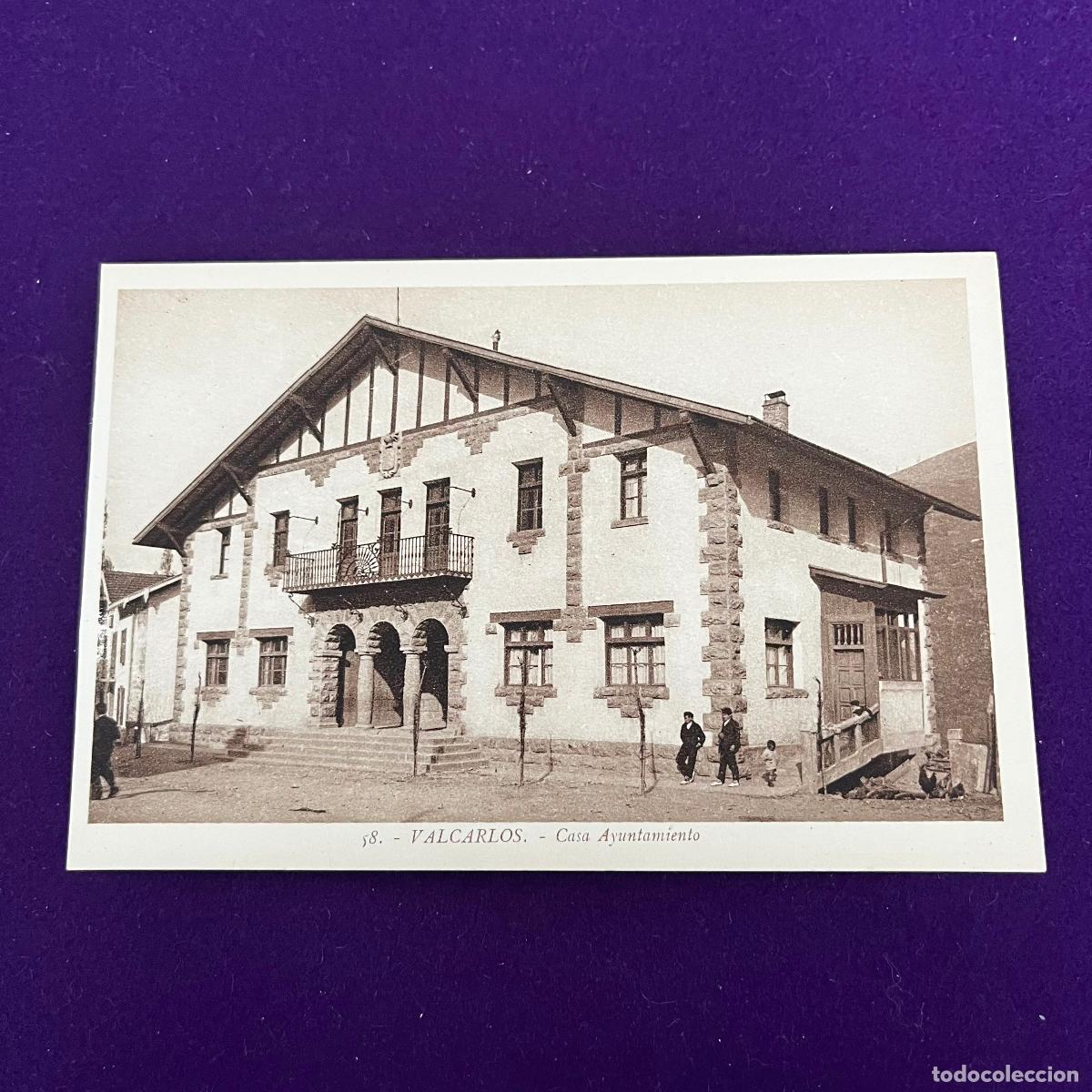 Postkarten: POSTAL DE VALCARLOS (NAVARRA). CASA AYUNTAMIENTO.