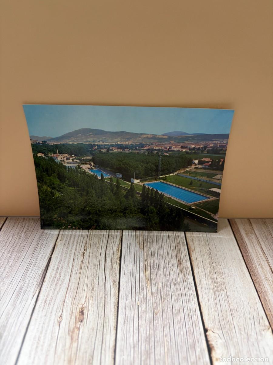Postales: TARJETA POSTAL. PAMPLONA. 33.- CLUB NATACI&Oacute;N, CHANTREA Y MONTE SAN CRISTOBAL. EDICIONES ARRIBAS