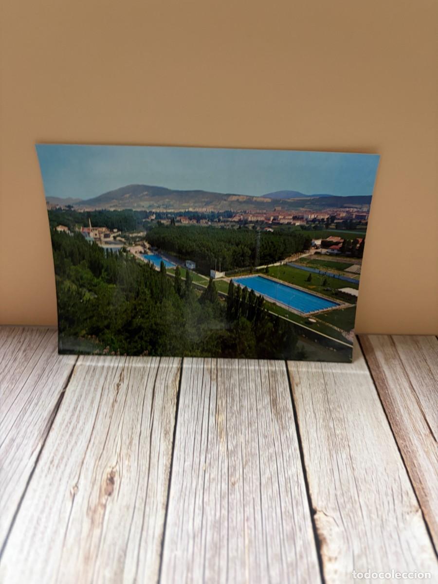 Postales: TARJETA POSTAL. PAMPLONA. 33.- CLUB NATACI&Oacute;N, CHANTREA Y MONTE SAN CRISTOBAL. EDICIONES ARRIBAS