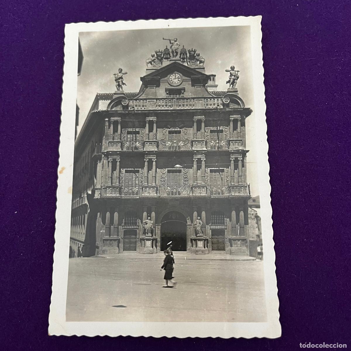 Cartoline: POSTAL DE PAMPLONA (NAVARRA). AYUNTAMIENTO.