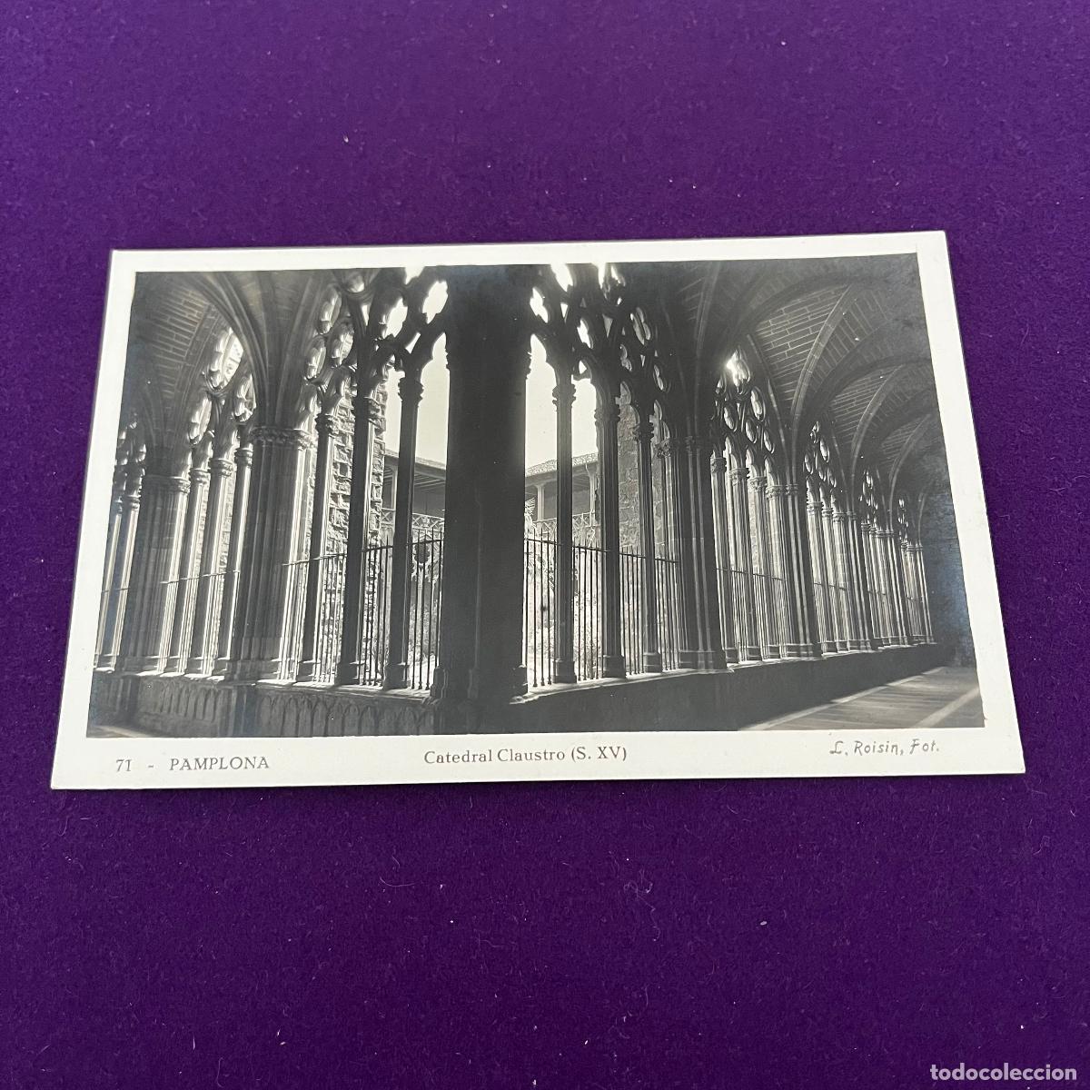 Postkarten: POSTAL DE PAMPLONA (NAVARRA). CATEDRAL CLAUSTRO.