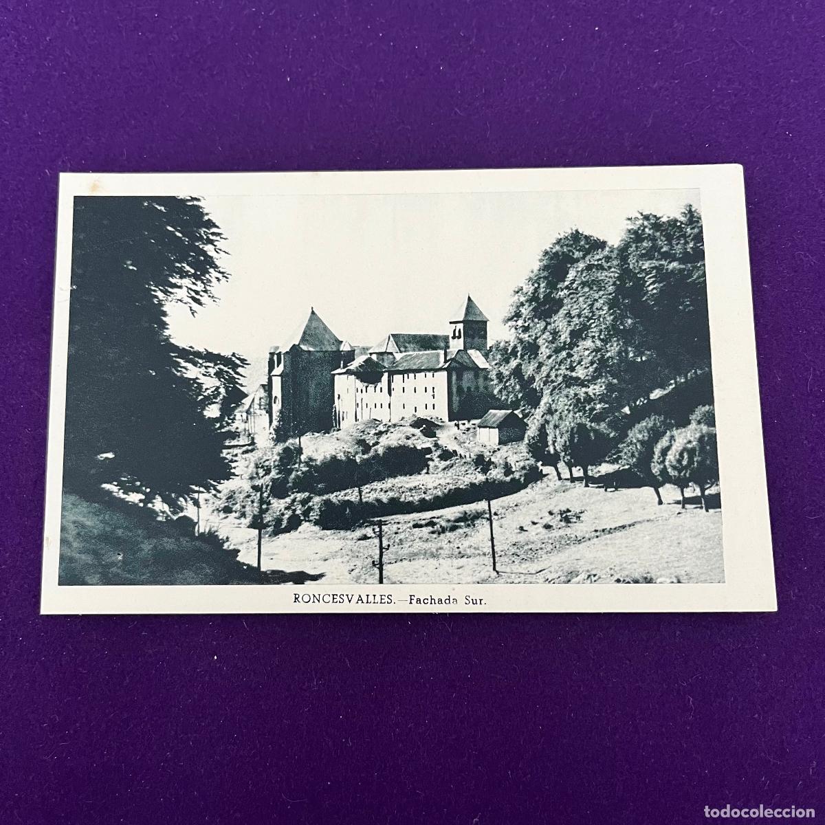 Postais: POSTAL DE RONCESVALLES (NAVARRA). FACHADA SUR.