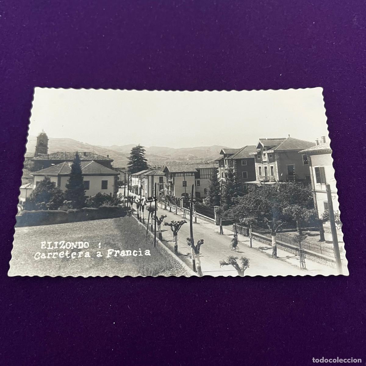Postais: POSTAL DE ELIZONDO (NAVARRA). CARRETERA A FRANCIA.