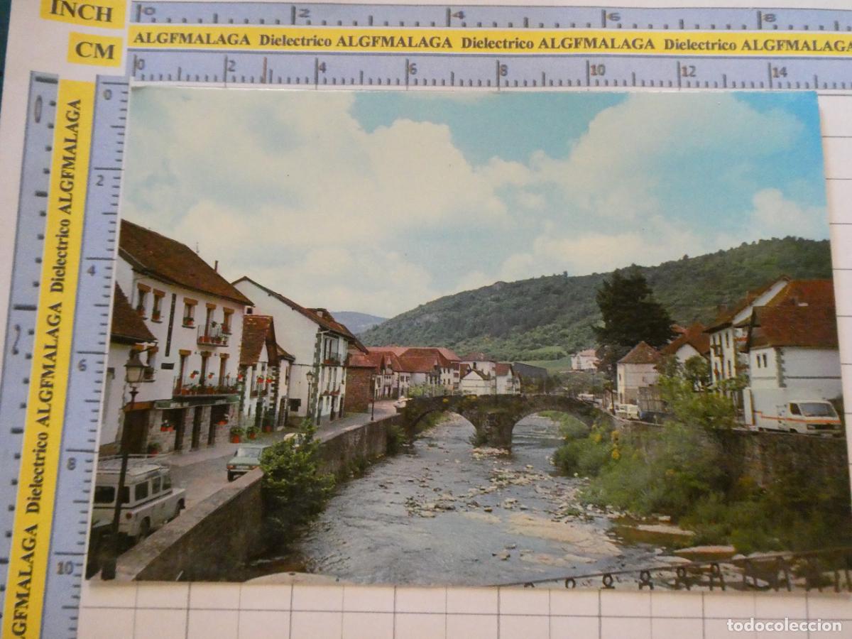 Postales: POSTAL DE NAVARRA. A&Ntilde;O 1989. OCHAGAVIA. LAND ROVER. FOTO IZAL. 3007