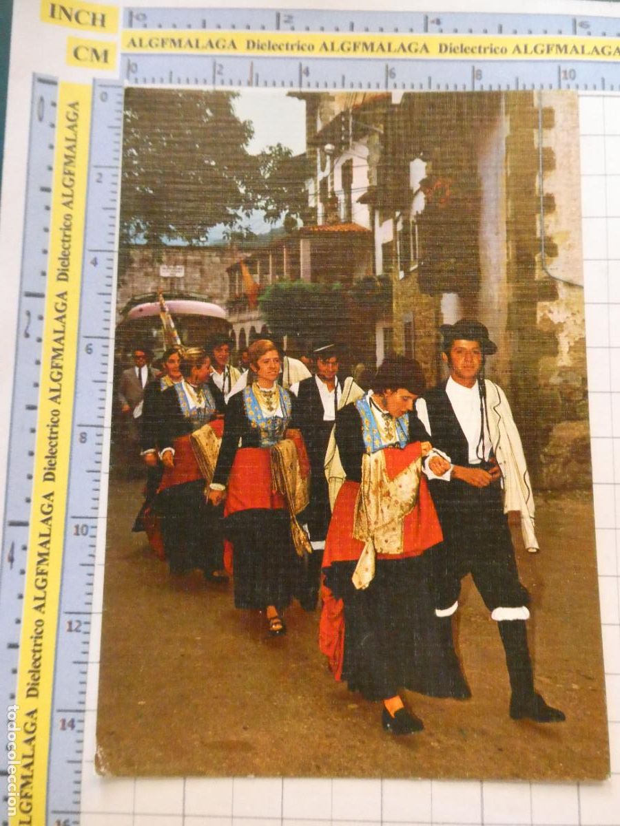 Postales: POSTAL DE NAVARRA. A&Ntilde;O 1973. RONCAL TRAJES REGIONALES 4 SICILIA. 3010