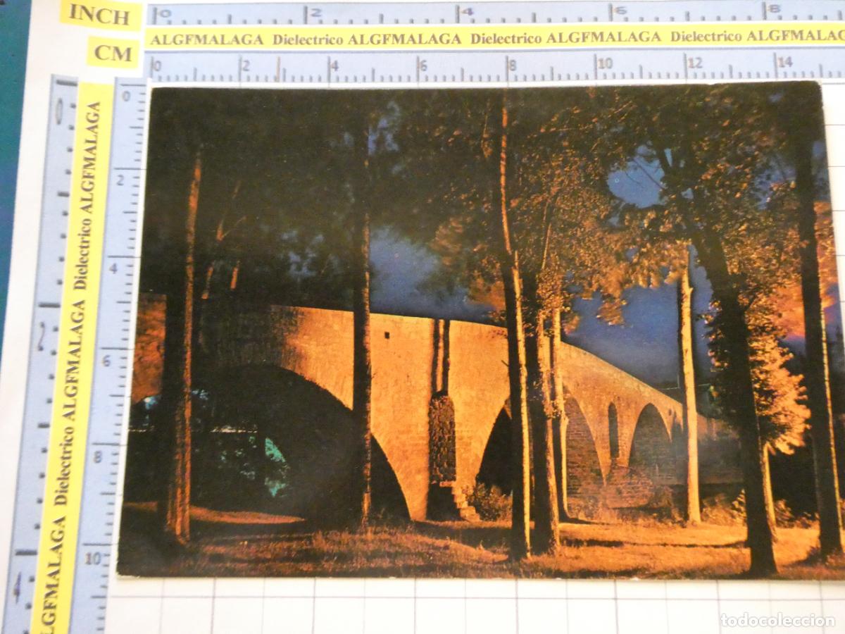 Postales: POSTAL DE NAVARRA. A&Ntilde;O 1966. PAMPLONA PUENTE DE LA MAGDALENA RUTA JACOBEA 20 COMPLEX 3018