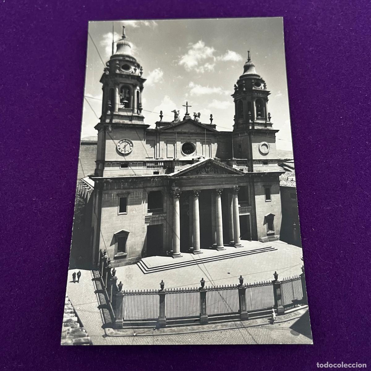 Postkarten: POSTAL DE PAMPLONA (NAVARRA). FACHADA PRINCIPAL DE LA CATEDRAL.
