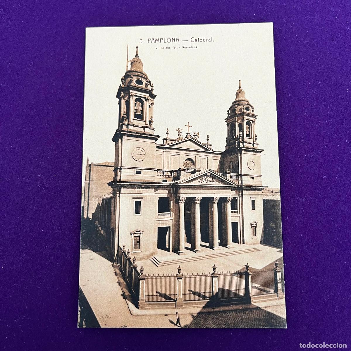 Postales: POSTAL DE PAMPLONA (NAVARRA). CATEDRAL. - Foto 1