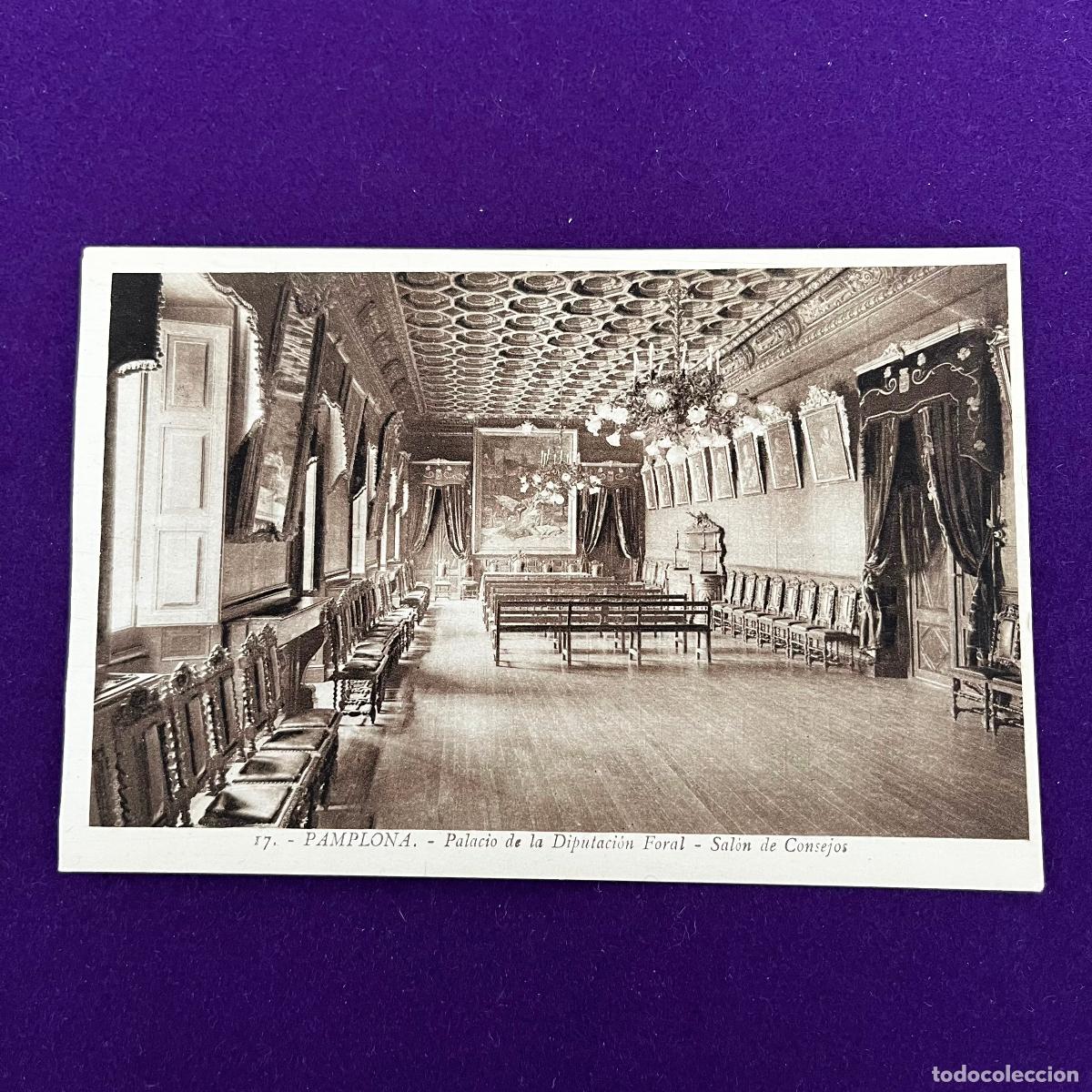 Postcards: POSTAL DE PAMPLONA (NAVARRA). PALACIO DE LA DIPUTACION FORAL.