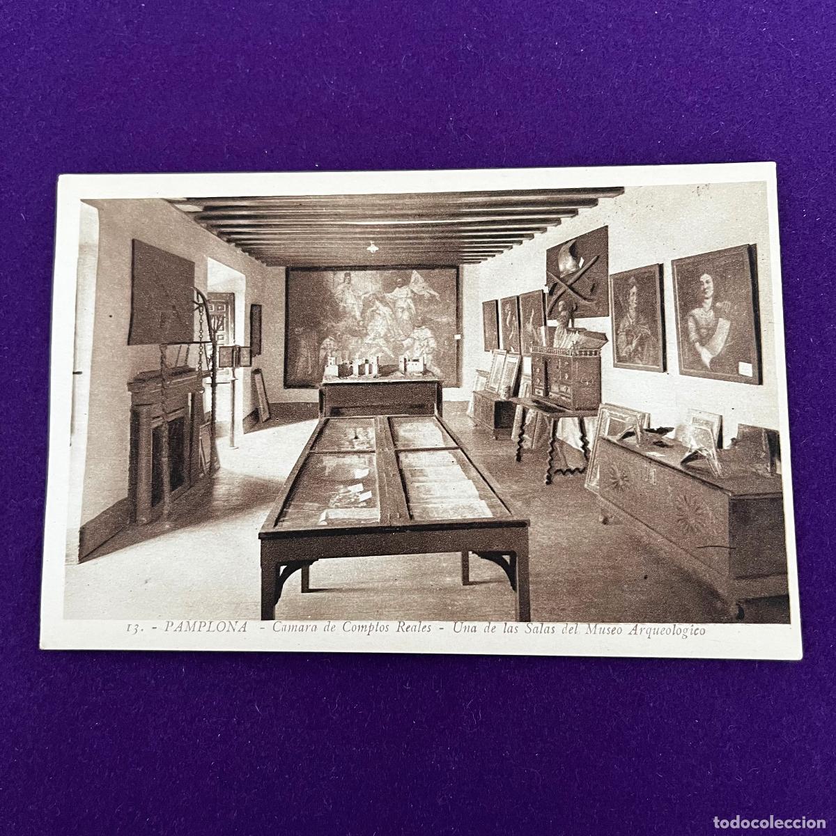 Cartes Postales: POSTAL DE PAMPLONA (NAVARRA). CAMARA DE COMPTOS REALES.