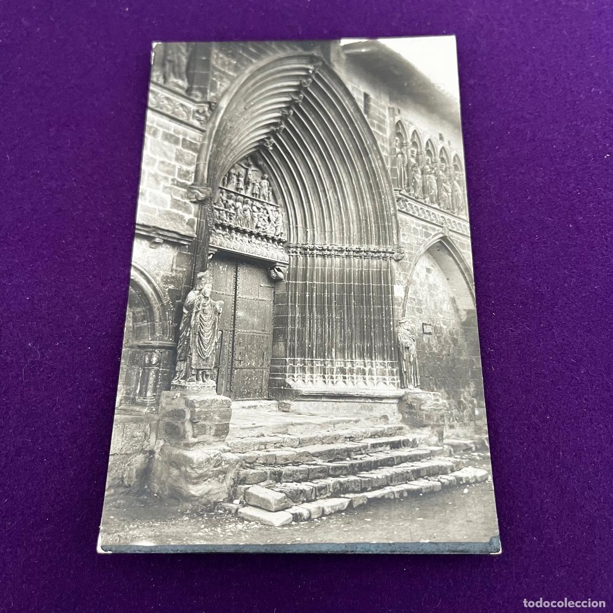 Postales: POSTAL DE ESTELLA (NAVARRA). SANTO SEPULCRO. FACHADA.