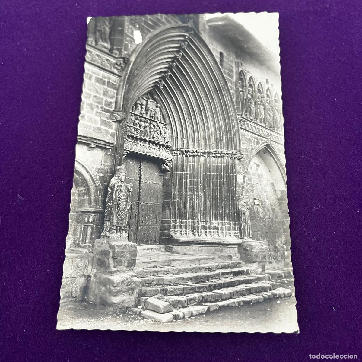 Cartes Postales: POSTAL DE ESTELLA (NAVARRA). SANTO SEPULCRO. FACHADA.