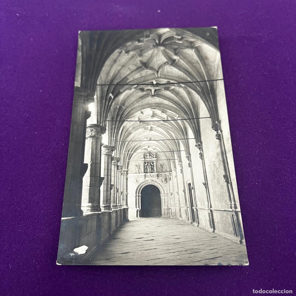 Postkarten: POSTAL DE MONASTERIO DE IRACHE (NAVARRA). CLAUSTRO, AL FONDO PORTICO.