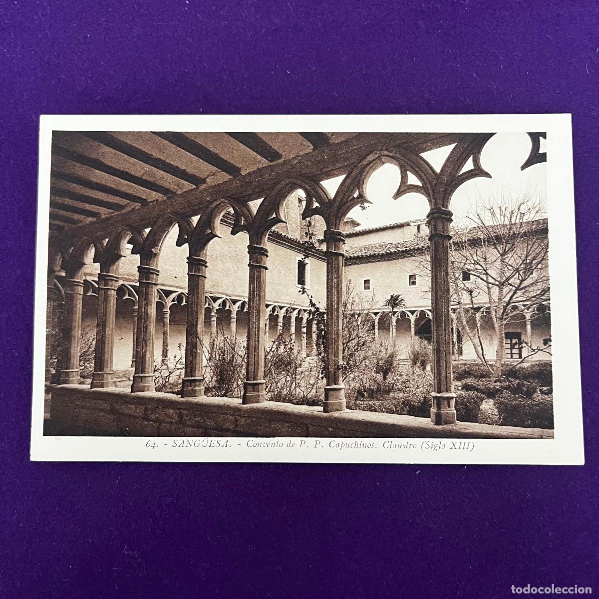Postkarten: POSTAL DE SANGUESA (NAVARRA). CONVENTO DE P.P. CAPUCHINOS.
