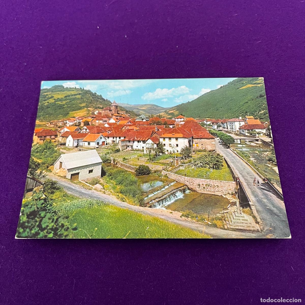 Cartes Postales: POSTAL DE OCHAGAVIA (NAVARRA). VISTA PARCIAL.