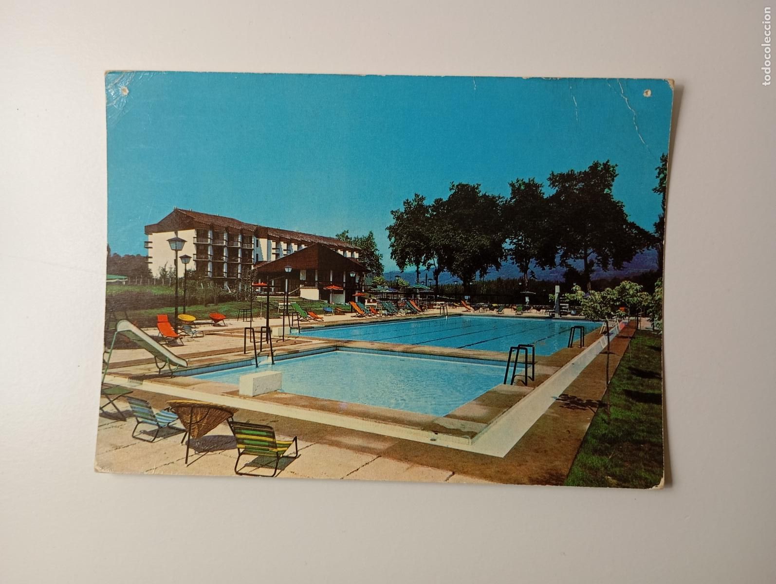 Postales: POSTAL DE ELIZONDO. NAVARRA. HOSTAL BAZT&Aacute;N. TDKP29C