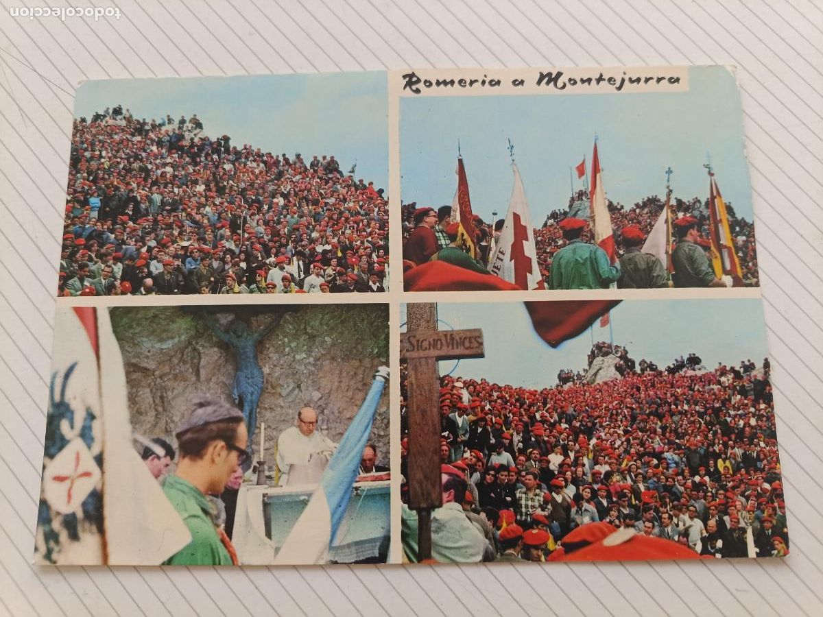Postales: Romer&iacute;a a Montejurra, Estella - Foto 1