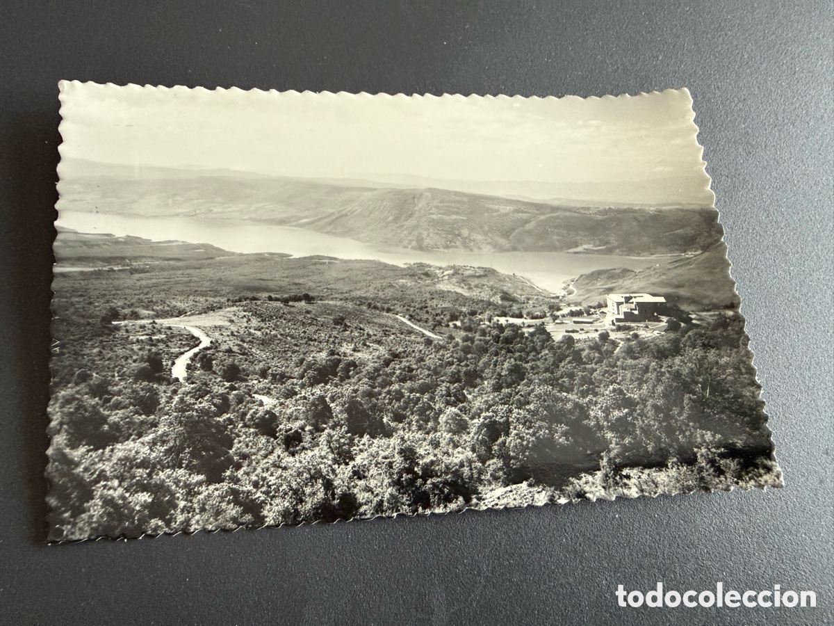 Postales: Postal MONASTERIO DE LEYRE. Vista general y pantano