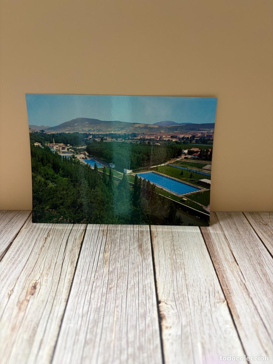 Postales: TARJETA POSTAL. PAMPLONA. 33.- CLUB NATACI&Oacute;N, CHANTREA Y MONTE SAN CRISTOBAL. EDICIONES ARRIBAS