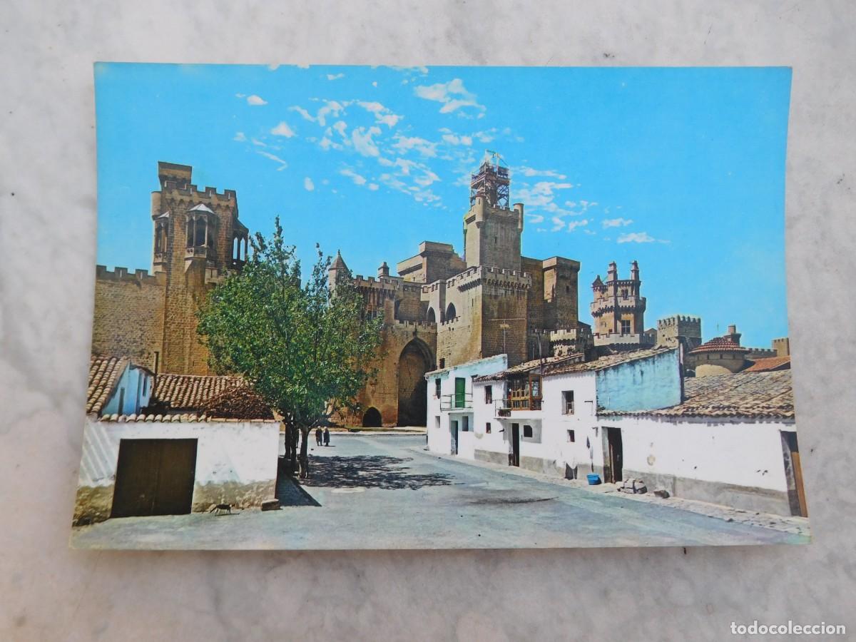 Postales: Postal de Olite. Castillo vista parcial