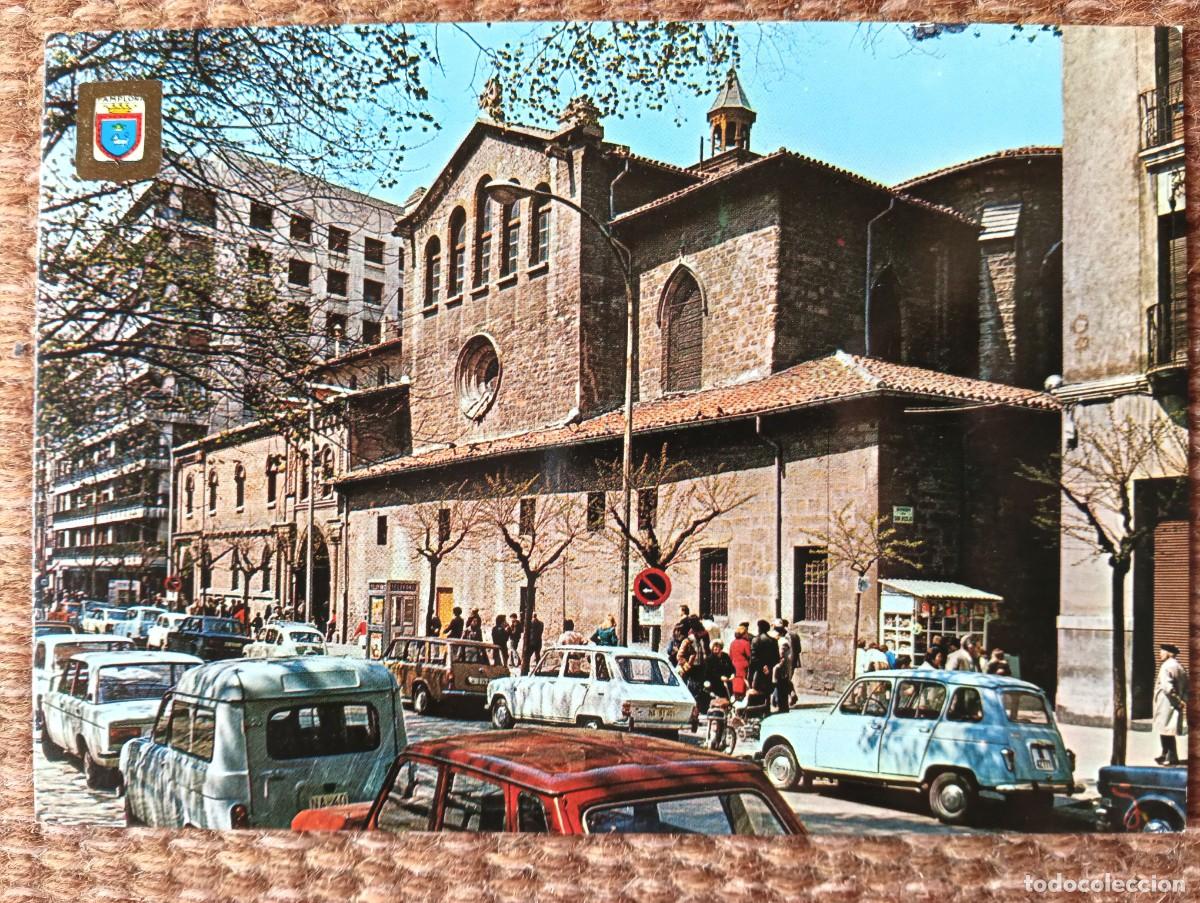 Postales: PAMPLONA - IGLESIA DE SAN NICOLAS - ED. DOMINGUEZ