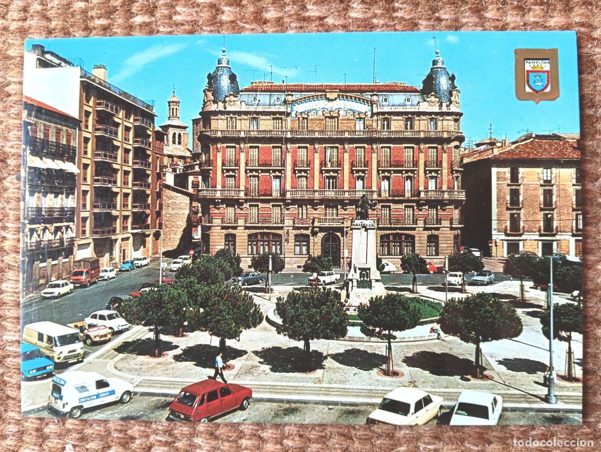 Postales: PAMPLONA - PLAZA DE SAN FRANCISCO - ED. DOMINGUEZ