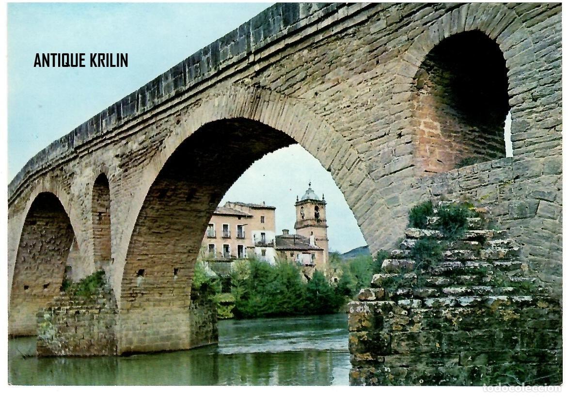 Postales: PUENTE LA REINA / PUENTE DE LOS PEREGRINOS / EDICIONES COMPLEX / SIN FRANQUEAR