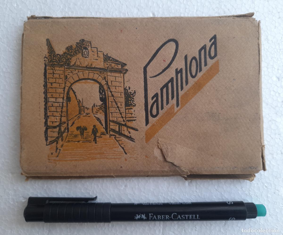 Postales: Pamplona, Navarra. &Aacute;lbum de 15 postales a&ntilde;os 20.