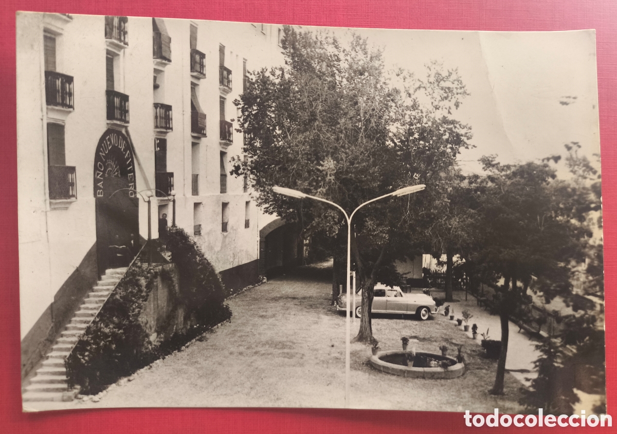 Postales: BA&Ntilde;OS NUEVOS DE FITERO POSTAL FOTOGR&Aacute;FICA FOTOGRAF&Iacute;A S&Aacute;NCHEZ NAVARRA C. 1960
