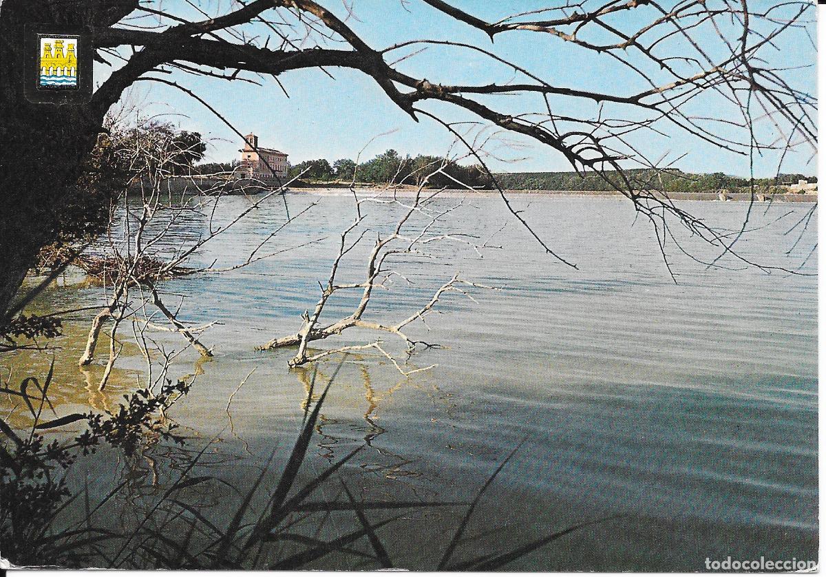 Postales: [POSTAL] Vista del r&iacute;o Ebro y presa de El Bocal. Tudela (Navarra) (sin circular)