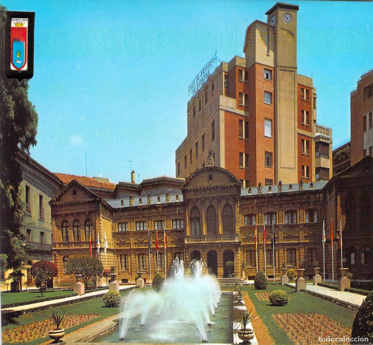 Postales: Postal de Pamplona, Palacio de la Diputaci&oacute;n Foral de Navarra