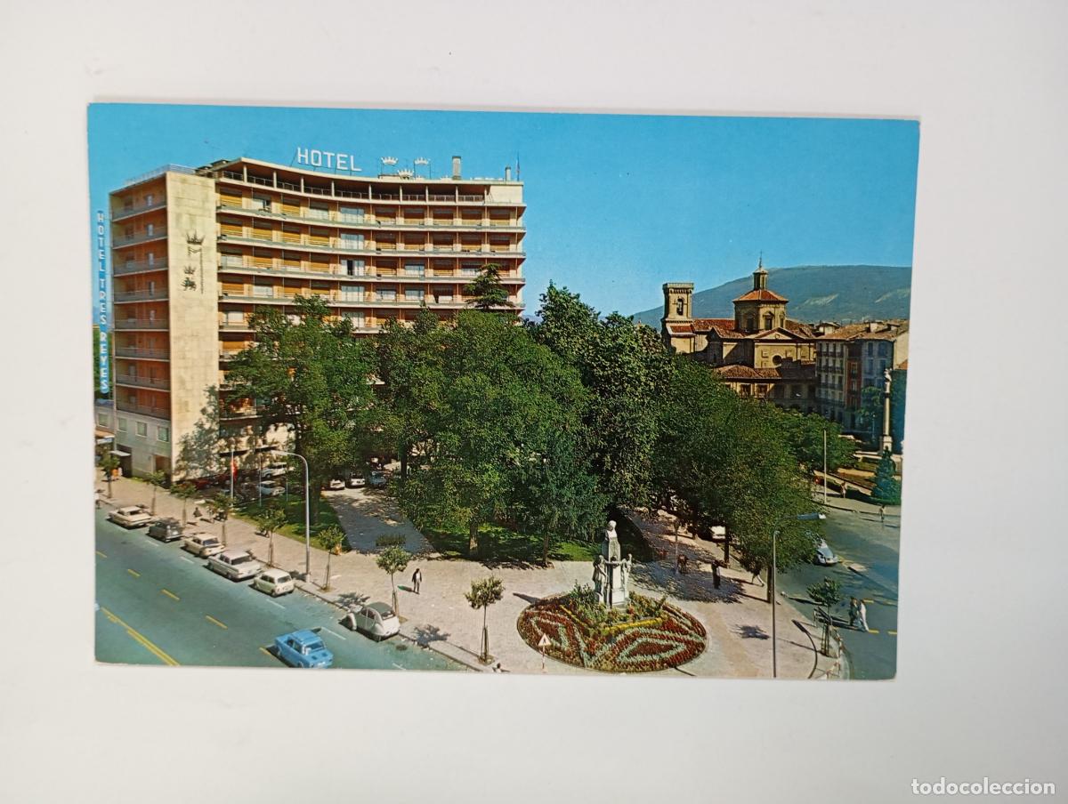 Postales: POSTAL DE PAMPLONA. HOTEL LOS TRES REYES. TDKP29R