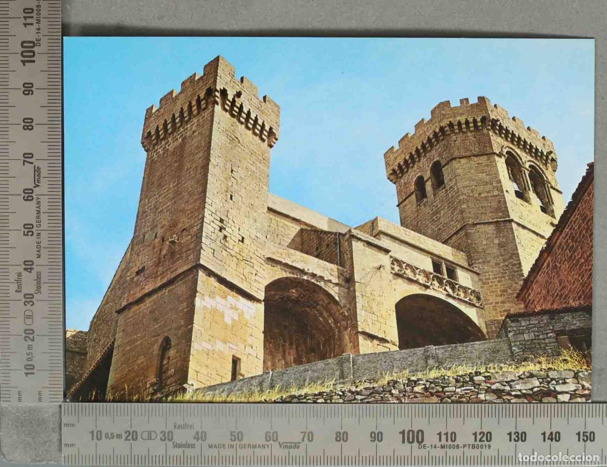Postales: POSTAL. Uju&eacute; - Iglesia-fortaleza de Santa Mar&iacute;a - Vista general