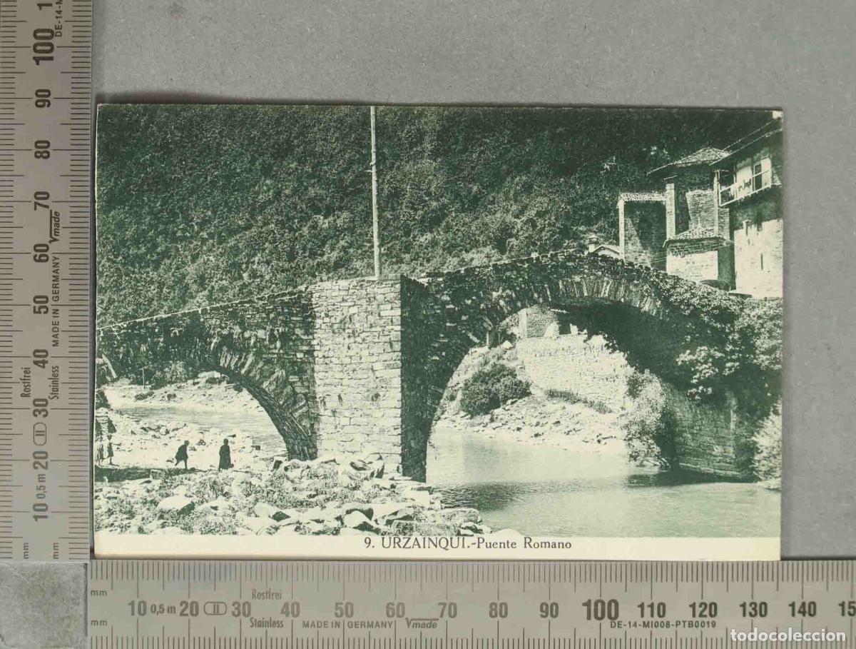 Postales: POSTAL. Urzainqui - Puente Romano - F.H. No 8