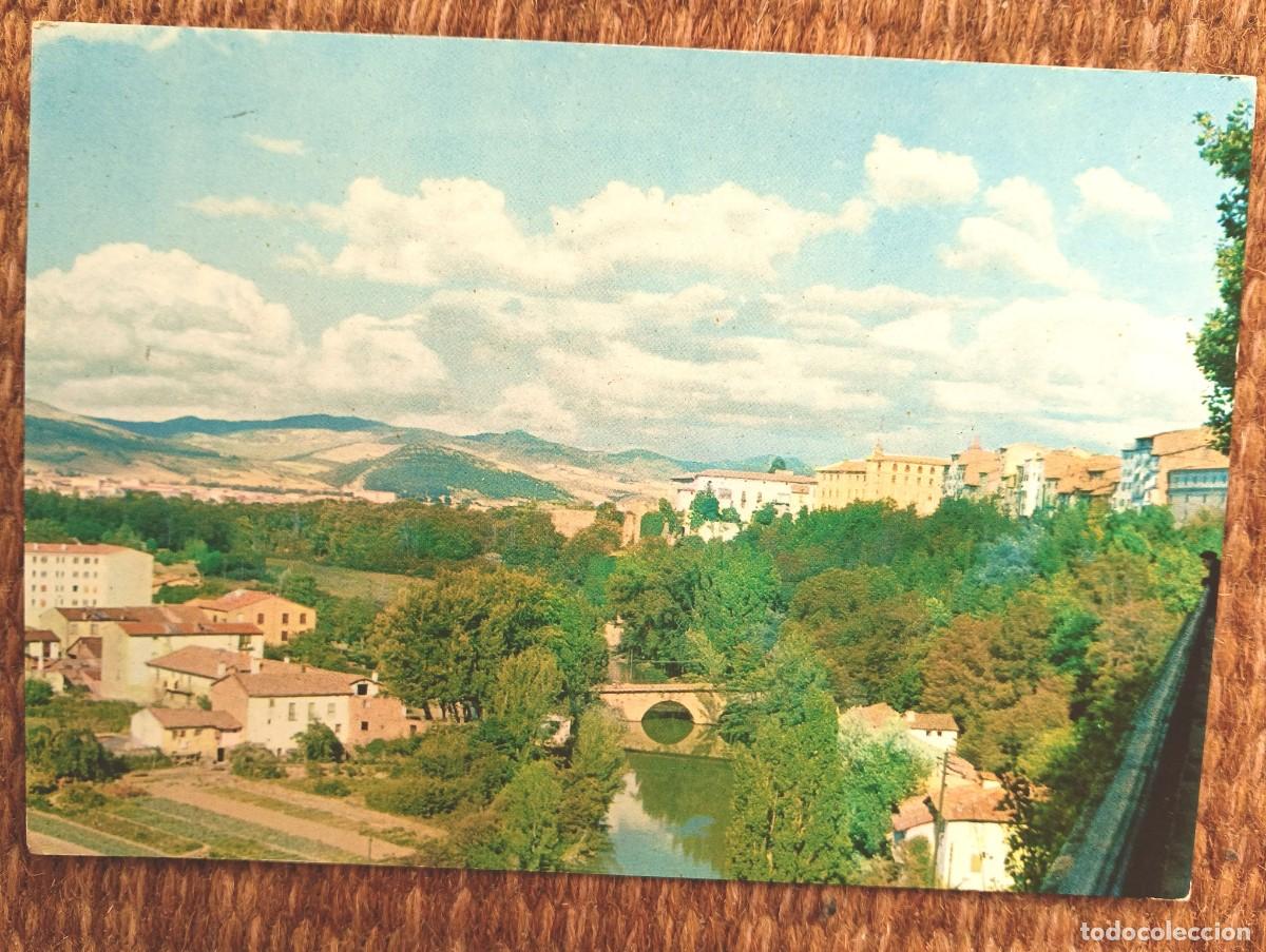 Postales: PAMPLONA - PAISAJE SOBRE EL RIO AGRA - POSTALES VAQUERO