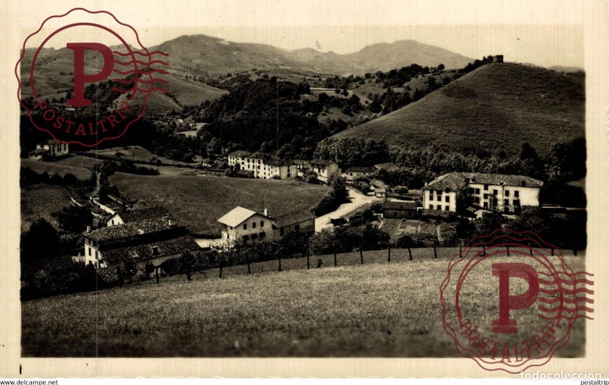Cartes Postales: NAVARRA. DANCHARINEA. PARTE FRACESA Y ESPA&Ntilde;OLA.
