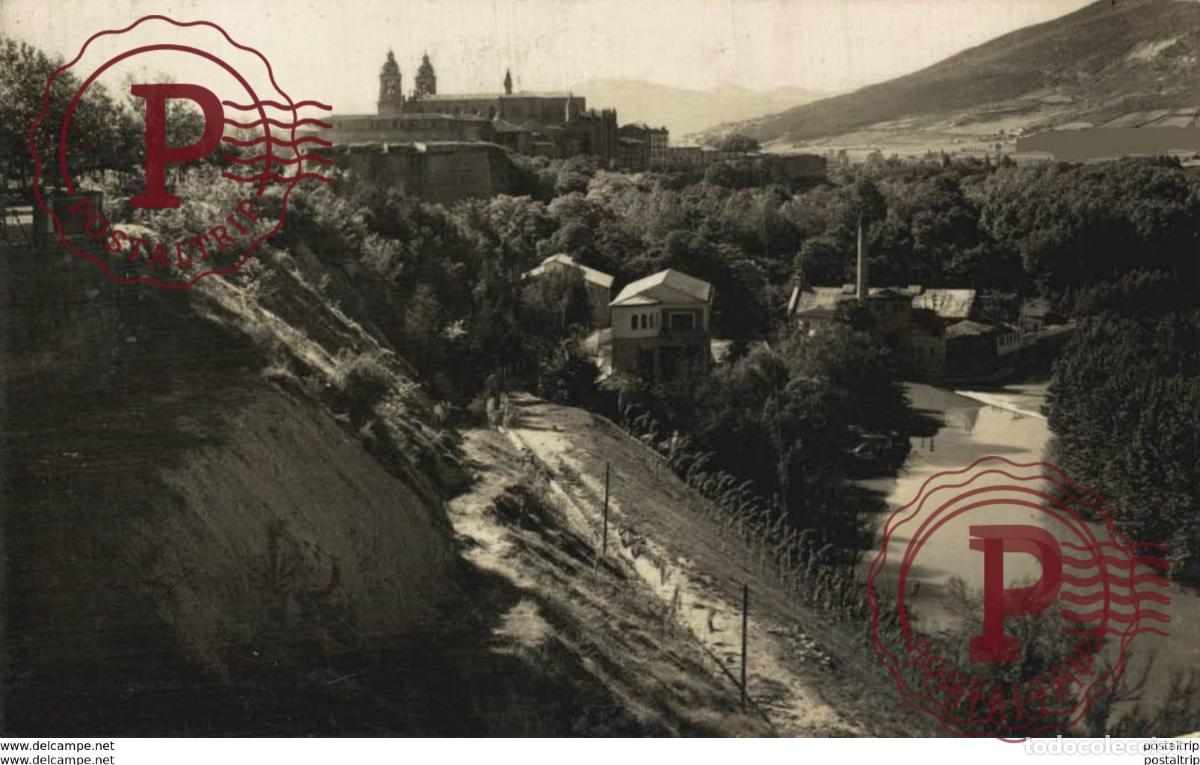Postales: NAVARRA. PAMPLONA. PAISAJE SOBRE EL RIO