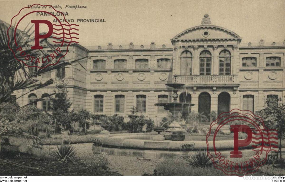 Postales: NAVARRA. PAMPLONA. ARCHIVO PROVINCIAL