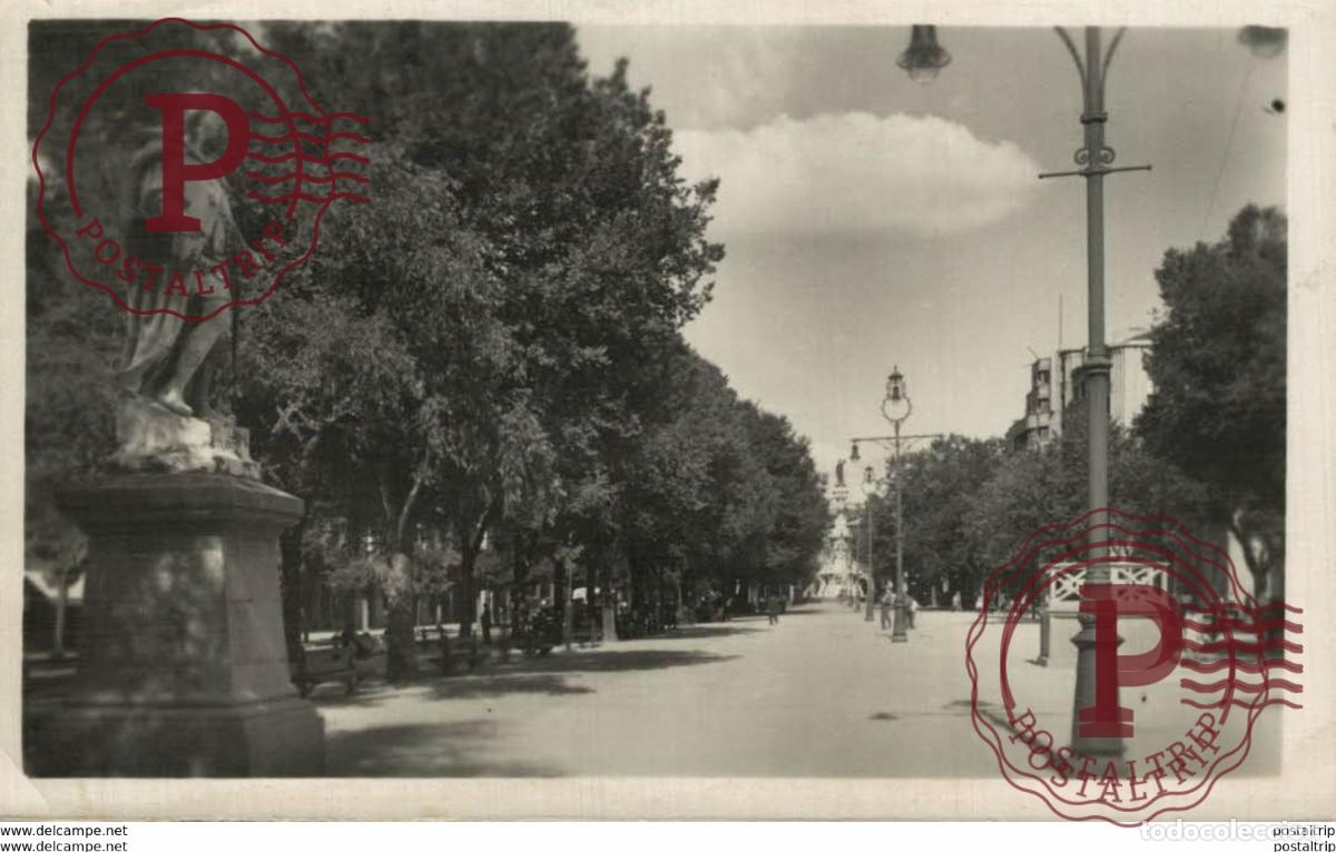 Postales: NAVARRA. PAMPLONA. PASEO DE SARASATE