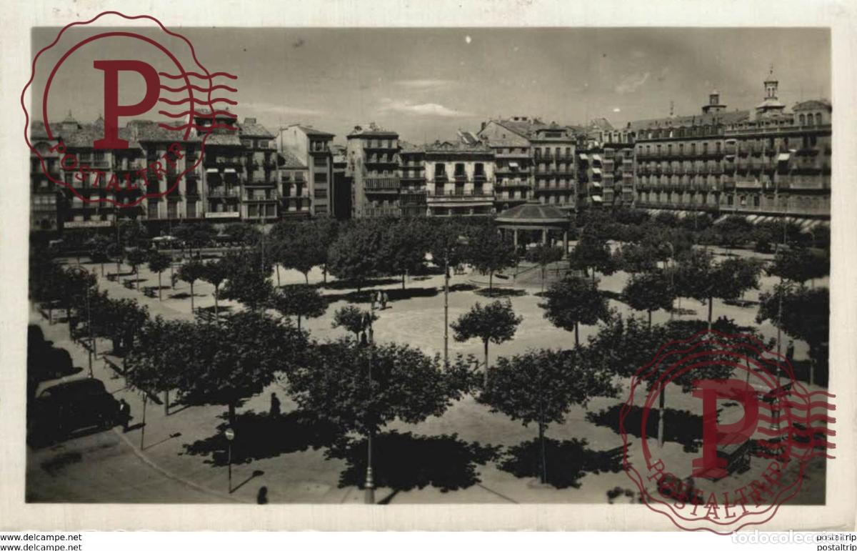 Postales: NAVARRA. PAMPLONA. PLAZA DEL CASTILLO